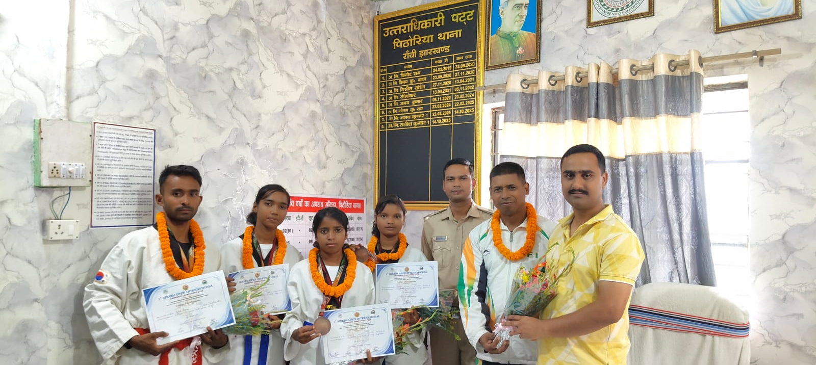 Athlete Certificate Felicitation
