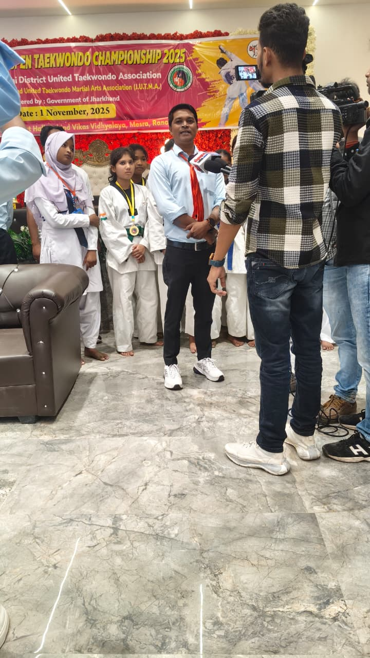 Athlete Interview at a Taekwondo Championship